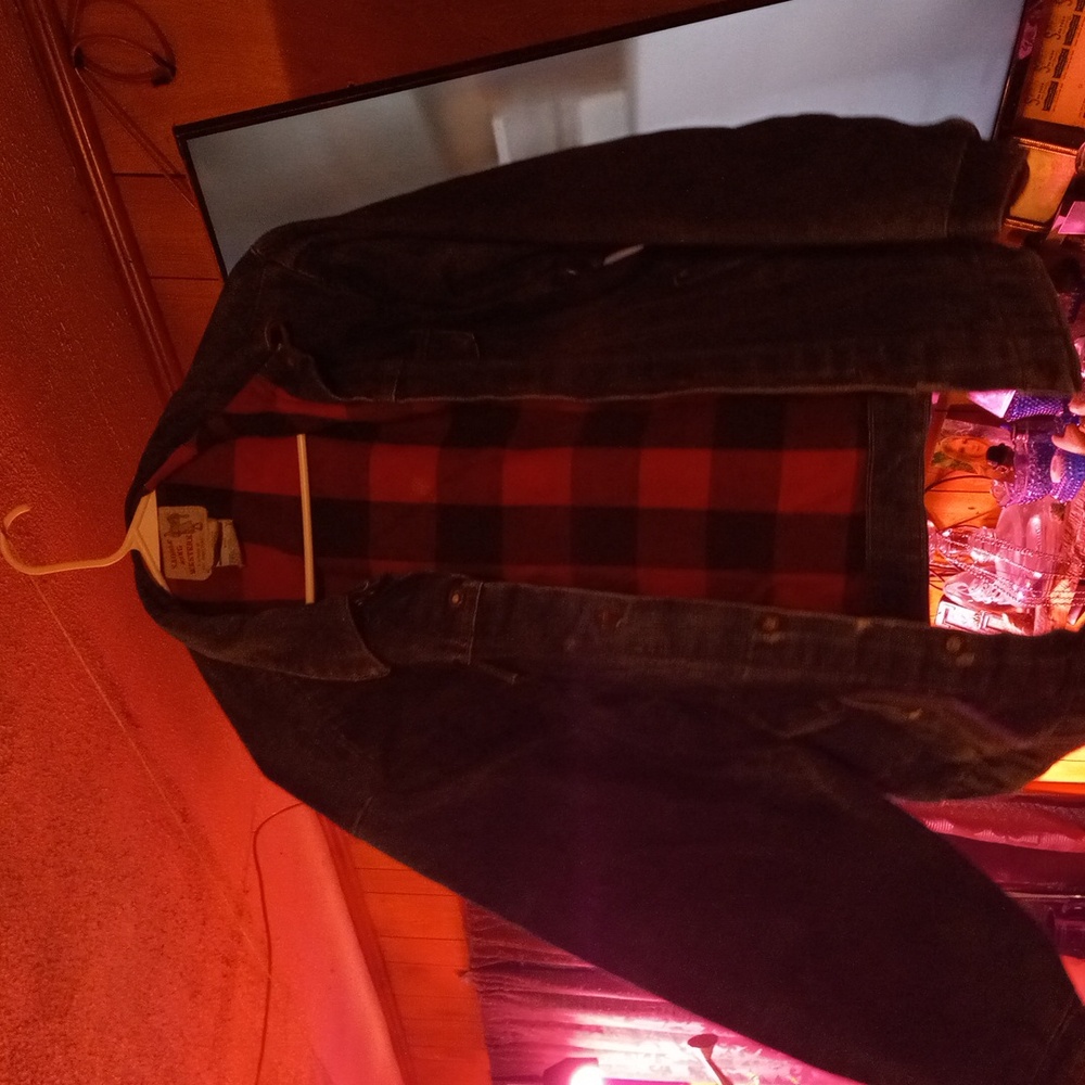 Vintage lined Jean jacket 44 long